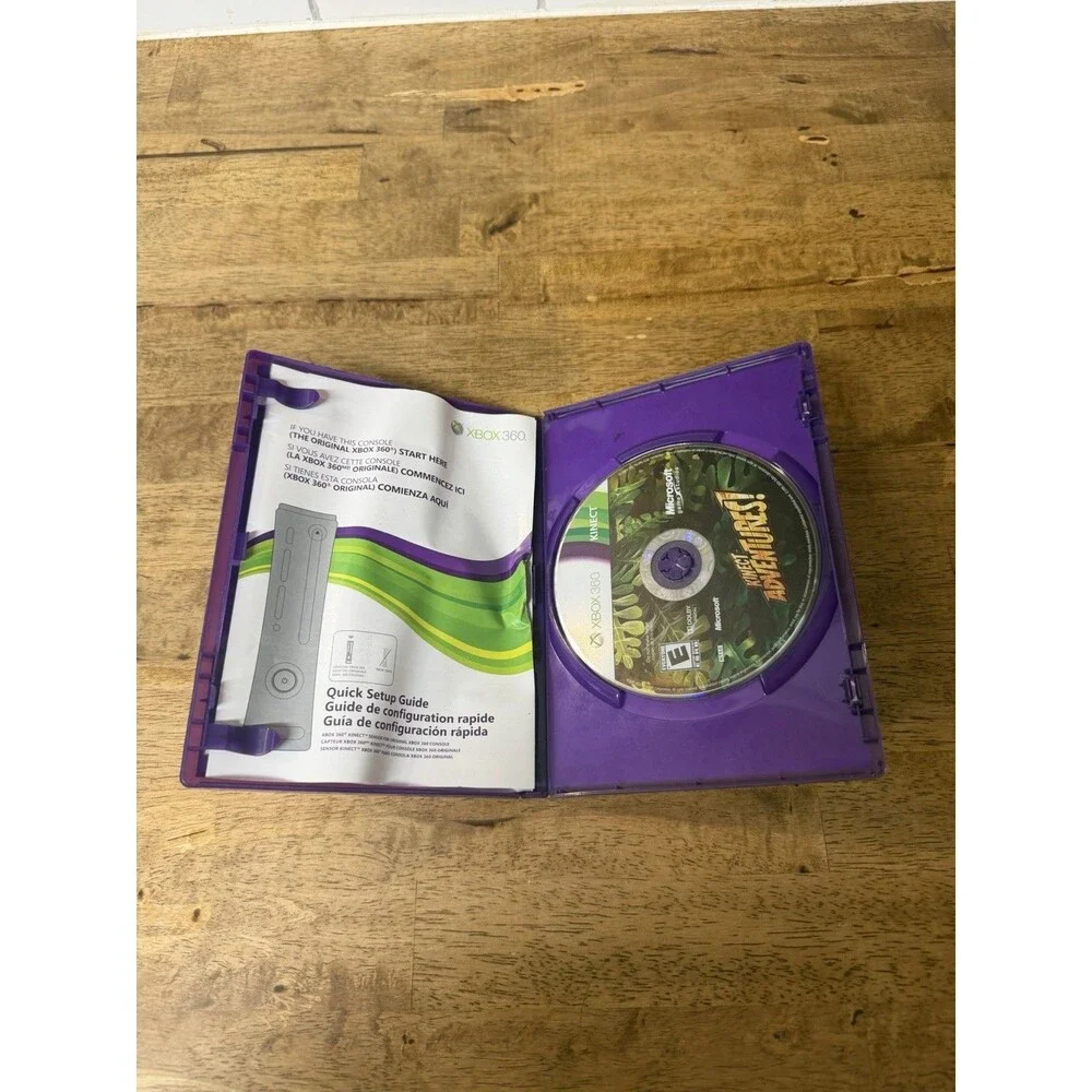 Xbox 360 Kinect (Lot Of  4) Video Games